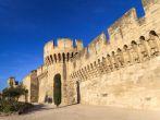 Avignon Medieval City Wall / Fortifications, Provence, France; 