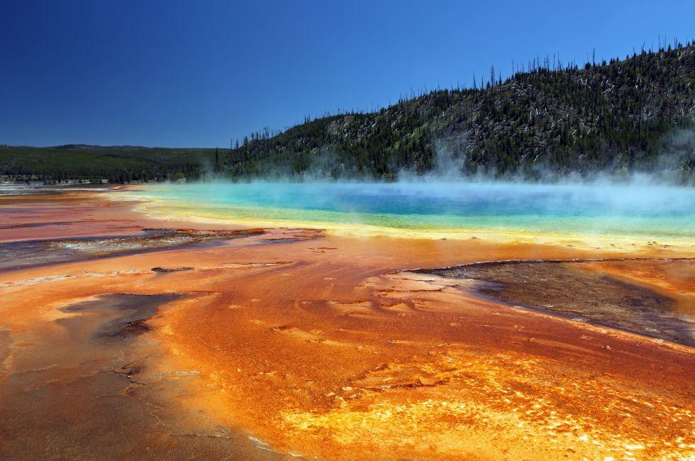 Yellowstone National Park in the state of Wyoming.