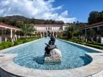 LOS ANGELES, USA - OCTOBER 4: The famous Getty Villa on October 4, 2009 in Los Angeles. The design of the Getty Villa was inspired by blueprints of the ancient Villa of the Papyri at Herculaneum.; 
