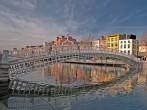 photo famous dublin landmark ha penny bridge ireland; Shutterstock ID 48233344; Project/Title: Fodors; Downloader: Melanie Marin; Hero