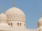 Jumeirah Mosque, Dubai, United Arab Emirates, it is the only mosque in Dubai which is open to the public 