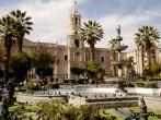 Main plaza in Arequipa; 