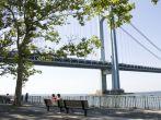 Shore Road Park, Verrazano&#x2013;Narrows Bridge, Bay Ridge, Brooklyn, New York City, New York