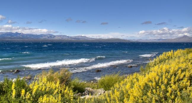 View over the Nahuel Huapi lake in Bariloche, Argentina
