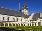 Courtyard of Abbaye de Fontevraud