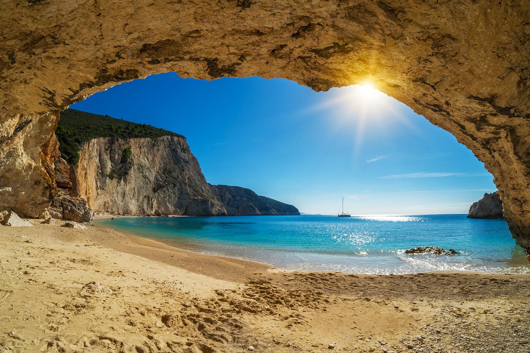 35 Best Beaches In Greece And The Greek Islands   Greece Best Beaches Porto Katsiki Lefkas Lonian Islands 02 