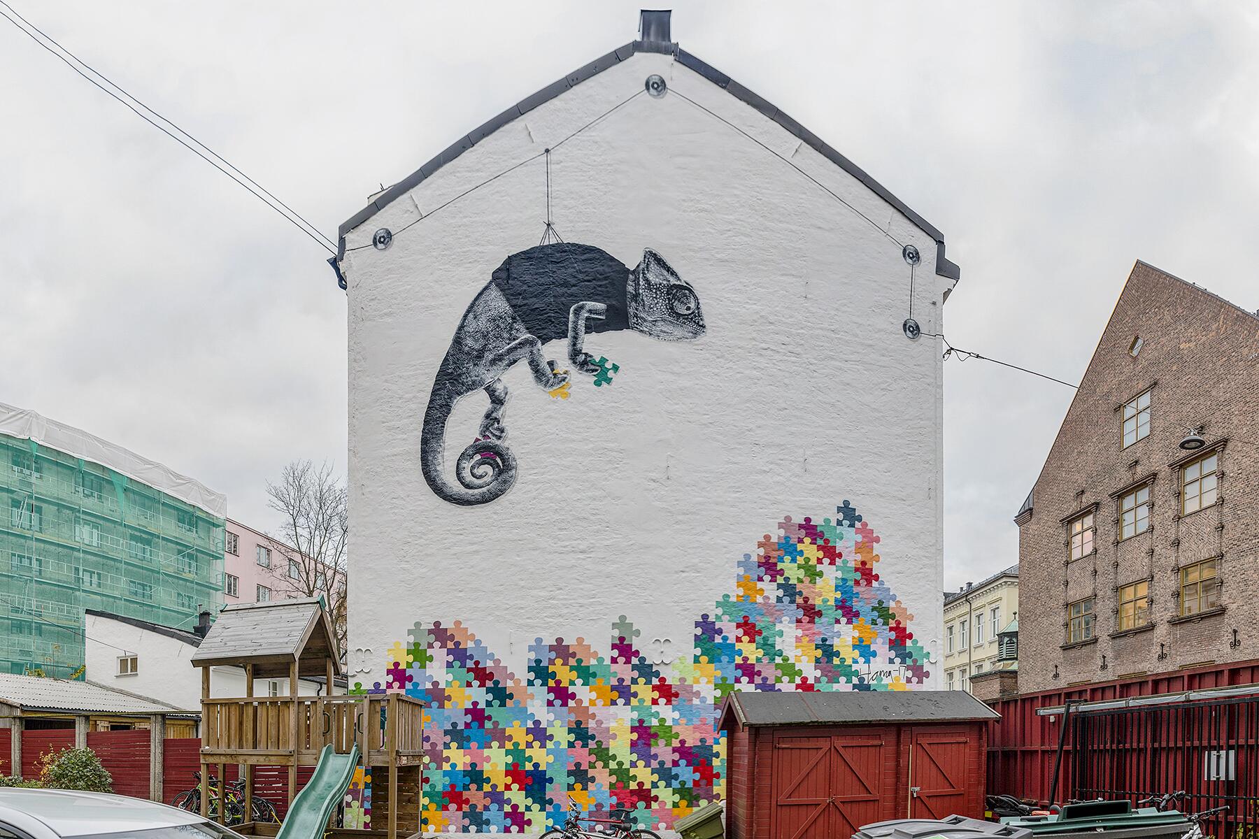 Street Art and Murals to See in Oslo, Norway
