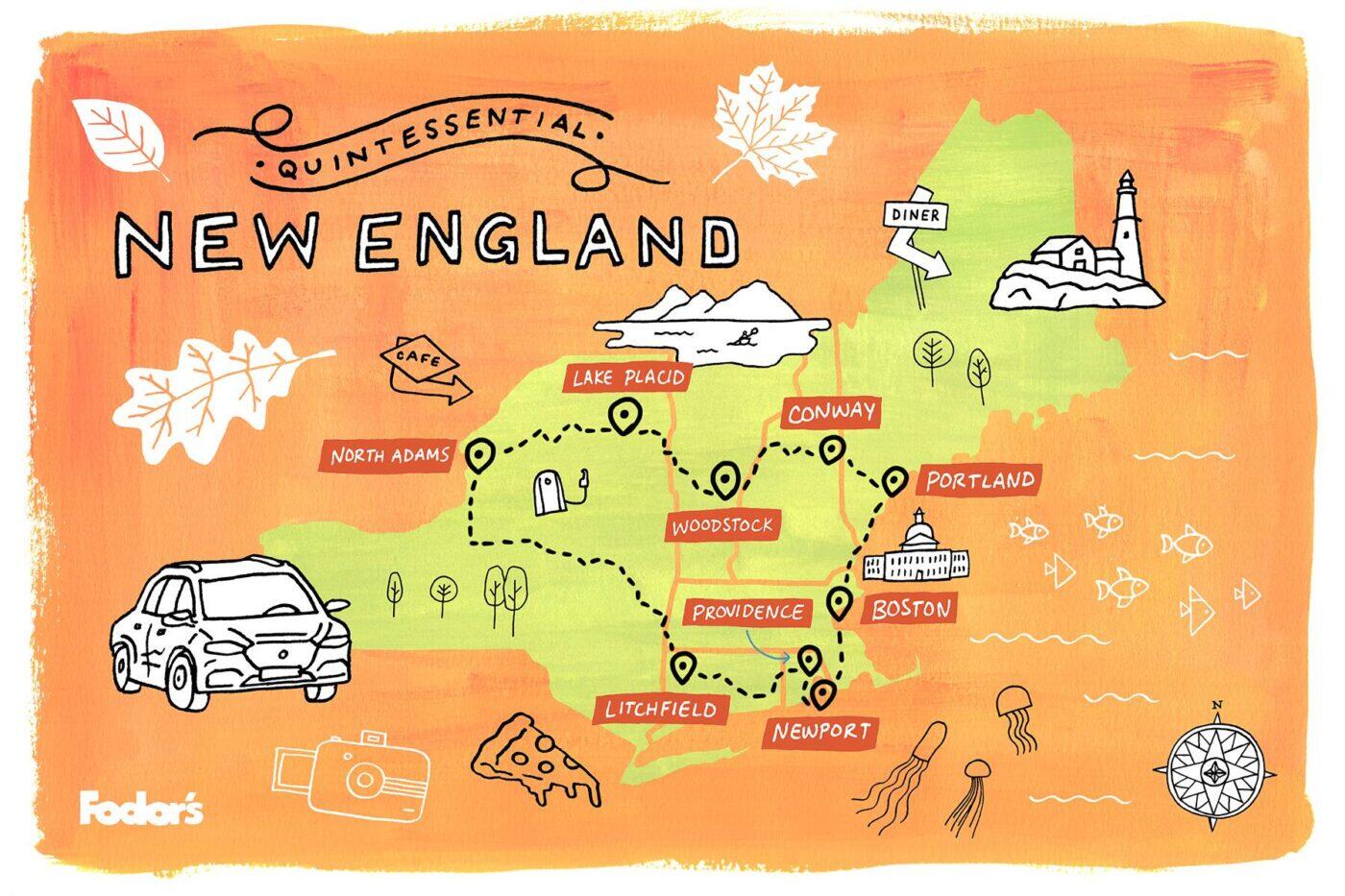 9 day new england road trip