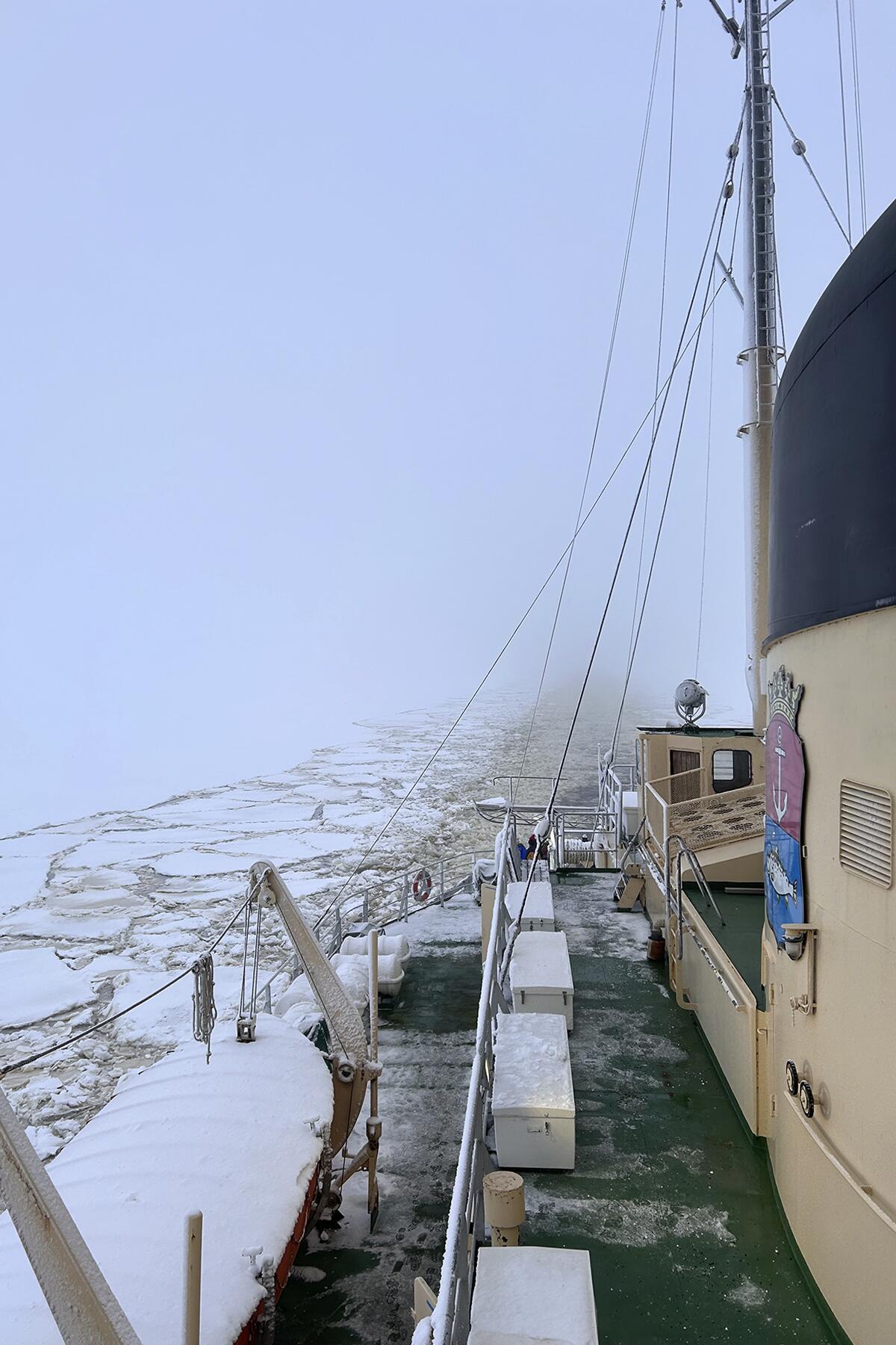 Icebreaker ships are helping Lapland to become a year-round destination